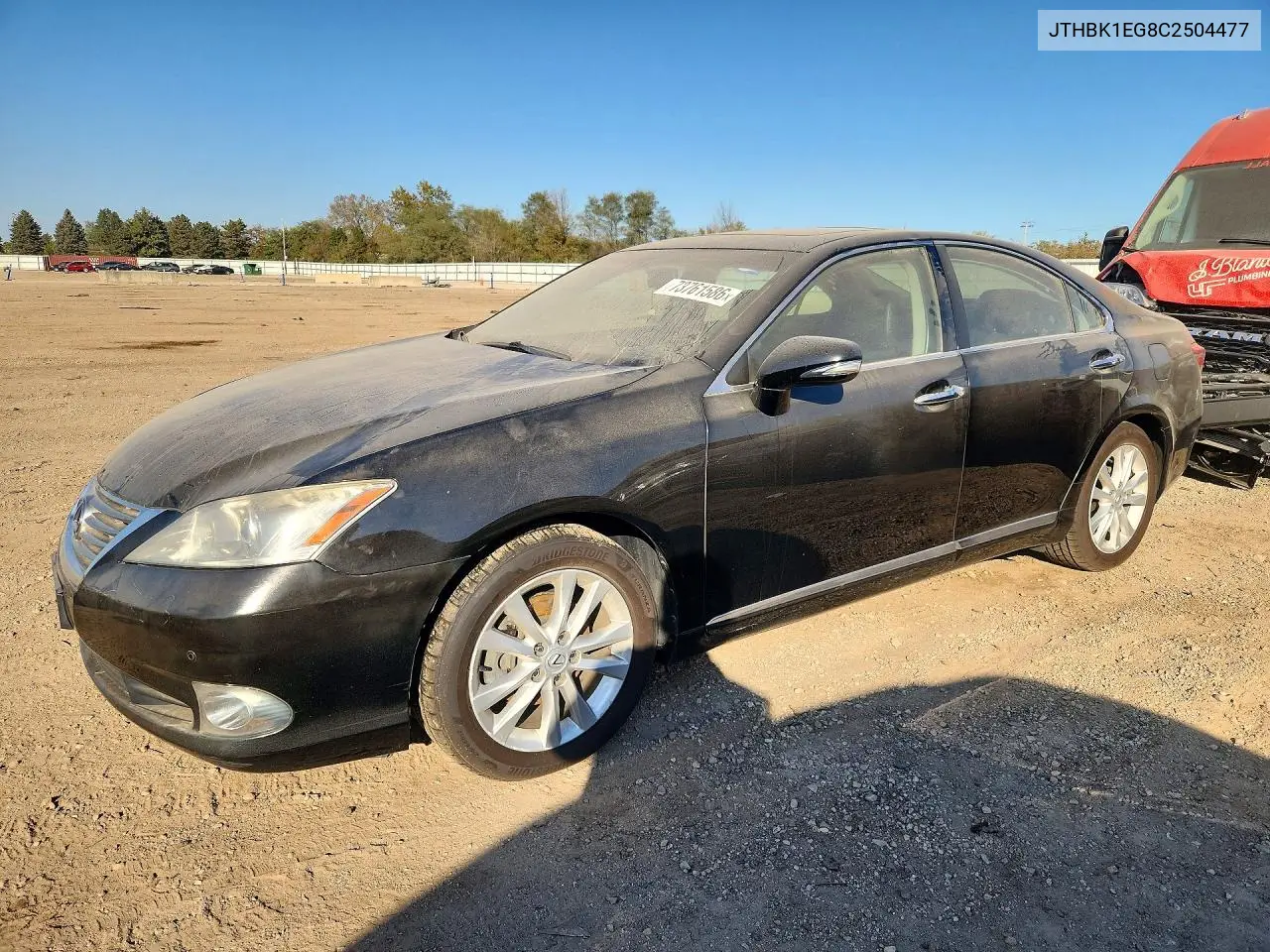 LEXUS ES 2012, VIN JTHBK1EG8C2504477