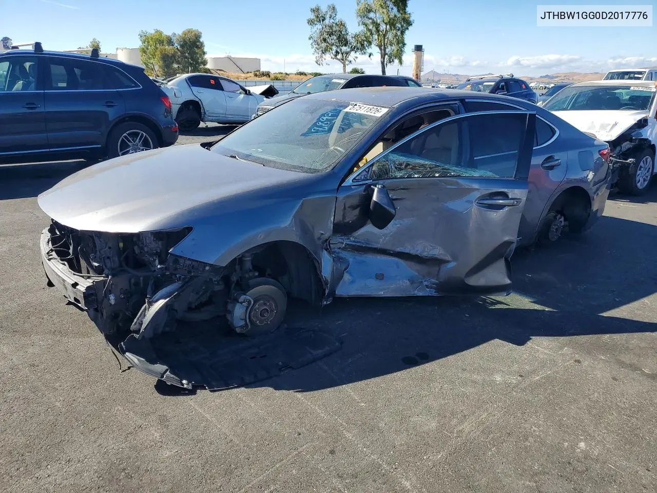 LEXUS ES 2013, VIN JTHBW1GG0D2017776