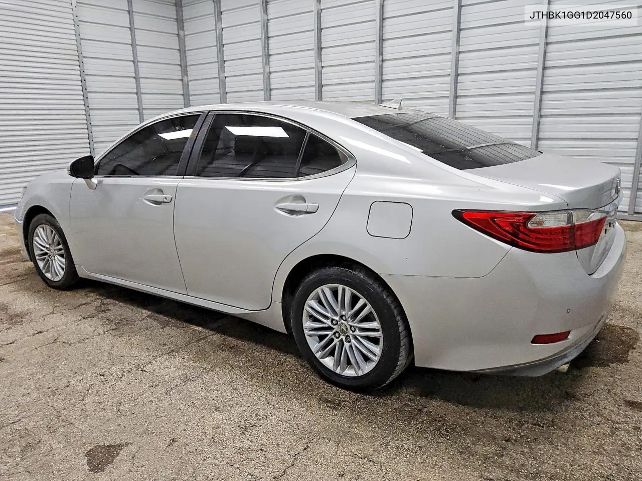 2013 LEXUS ES VIN JTHBK1GG1D2047560 — фото 2