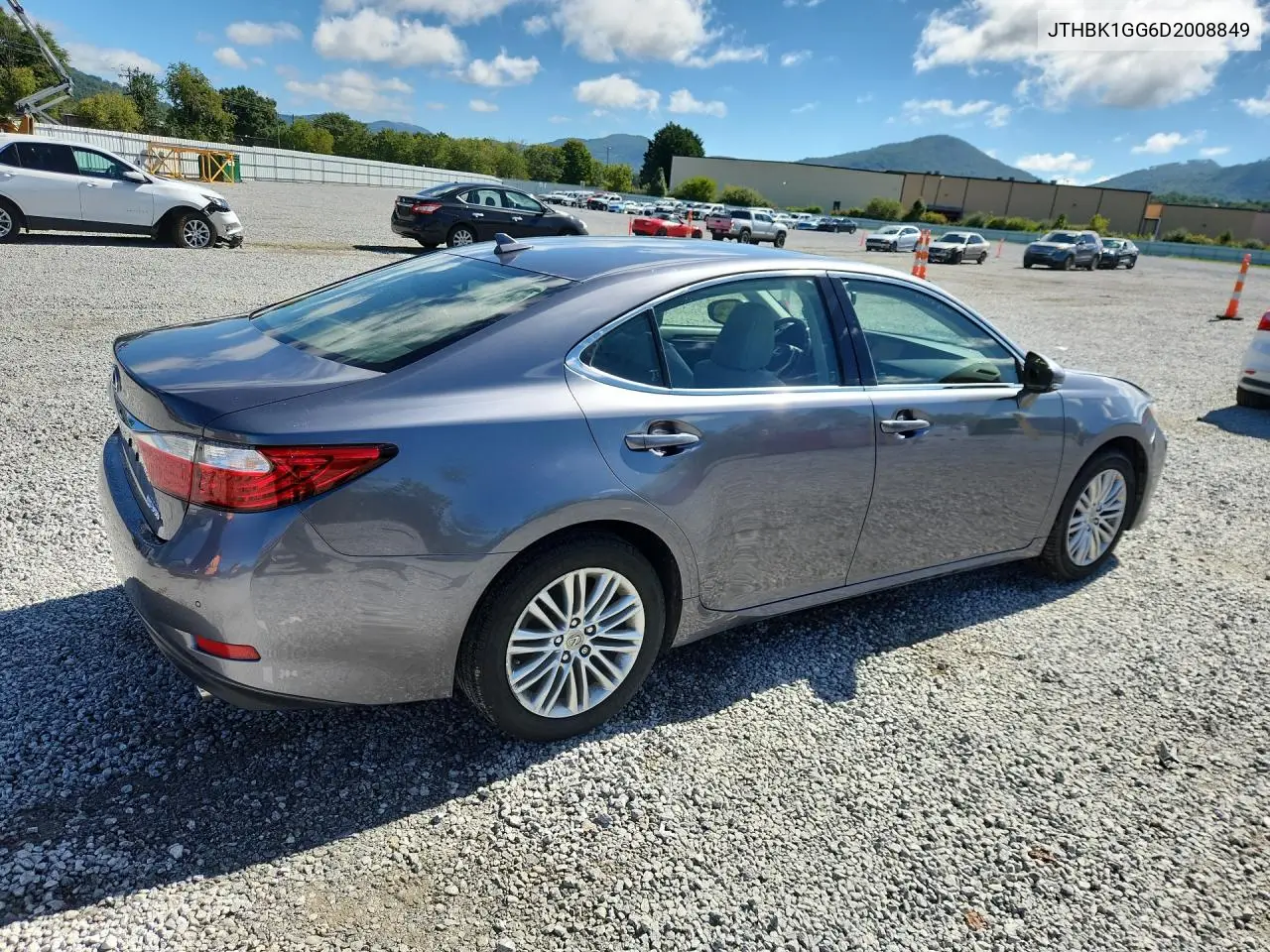 2013 LEXUS ES VIN JTHBK1GG6D2008849 — фото 3