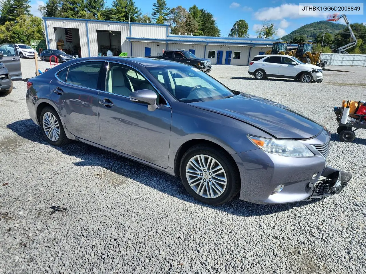 2013 LEXUS ES VIN JTHBK1GG6D2008849 — фото 4