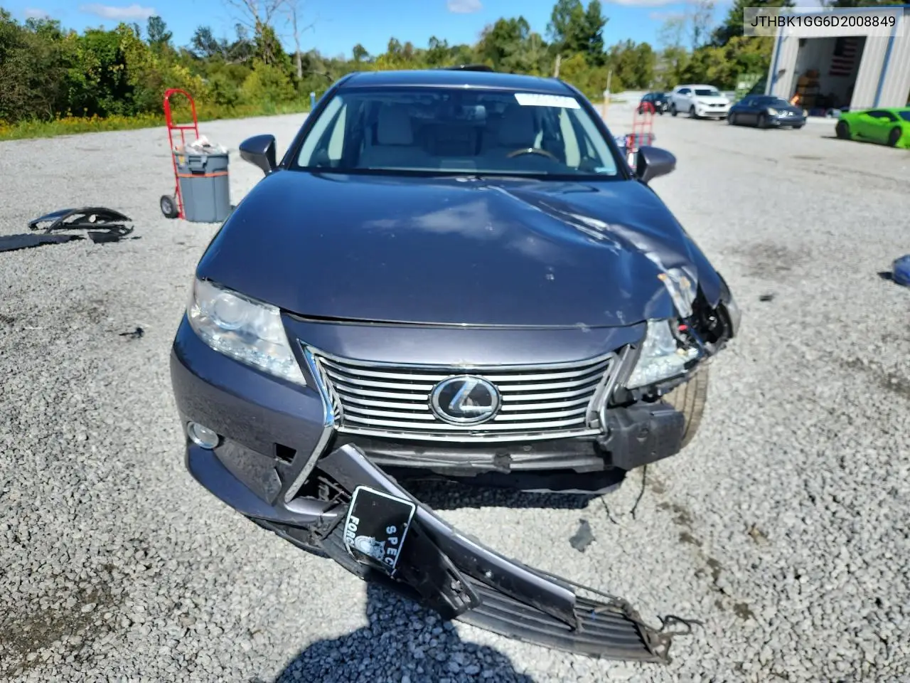 2013 LEXUS ES VIN JTHBK1GG6D2008849 — фото 5