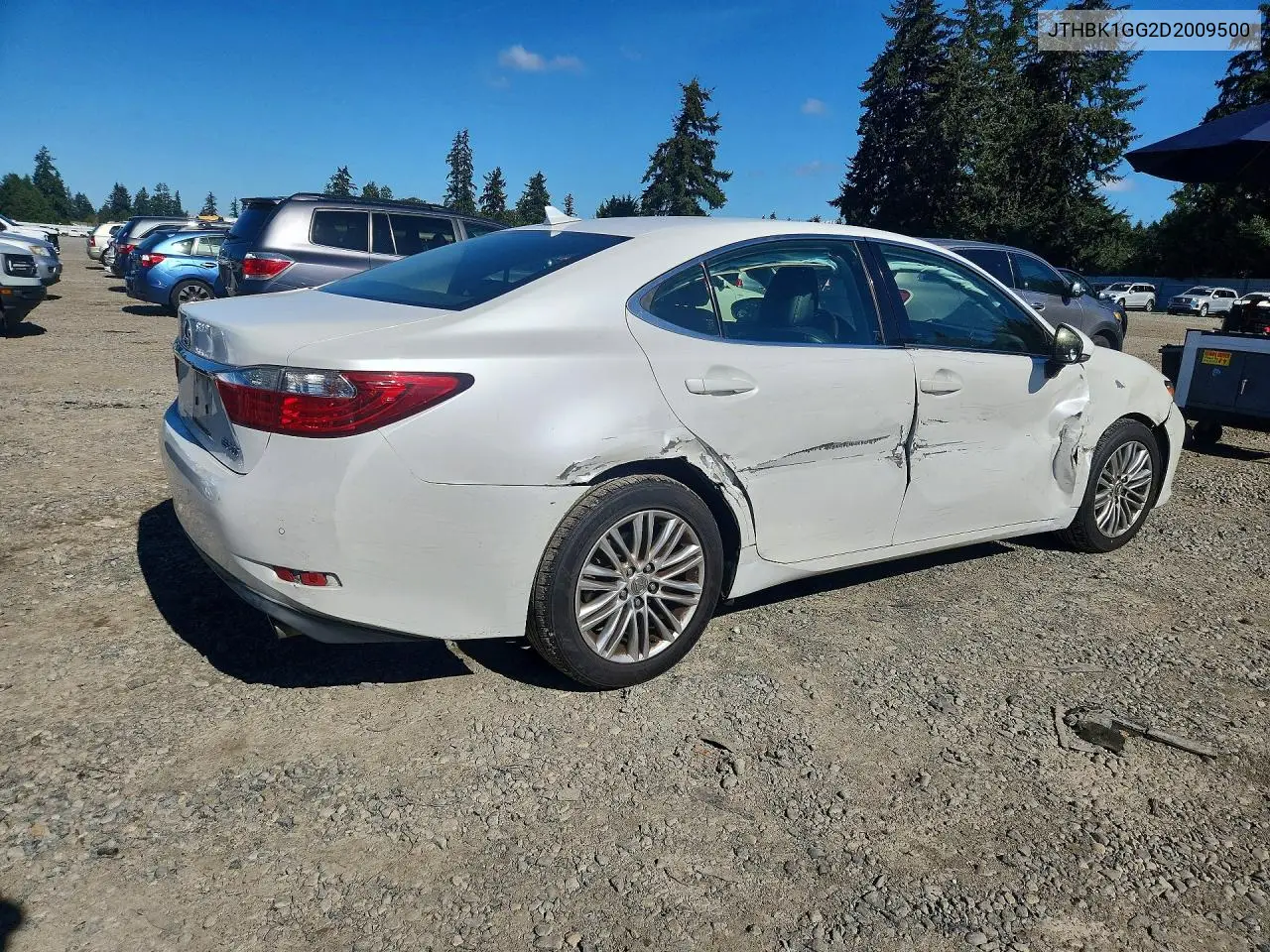 2013 LEXUS ES VIN JTHBK1GG2D2009500 — фото 3