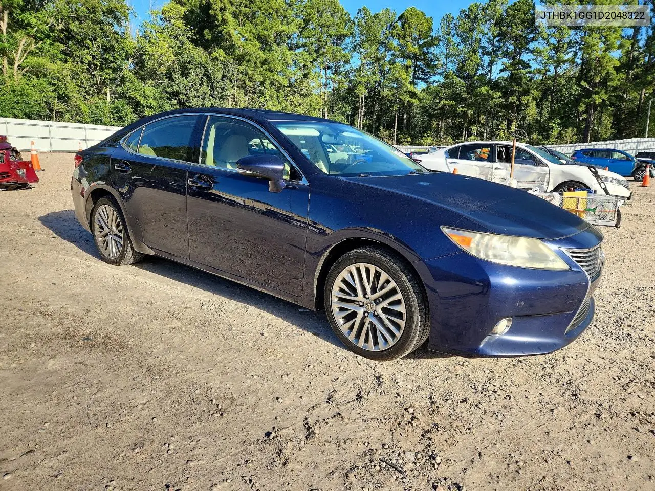 2013 LEXUS ES VIN JTHBK1GG1D2048322 — фото 4