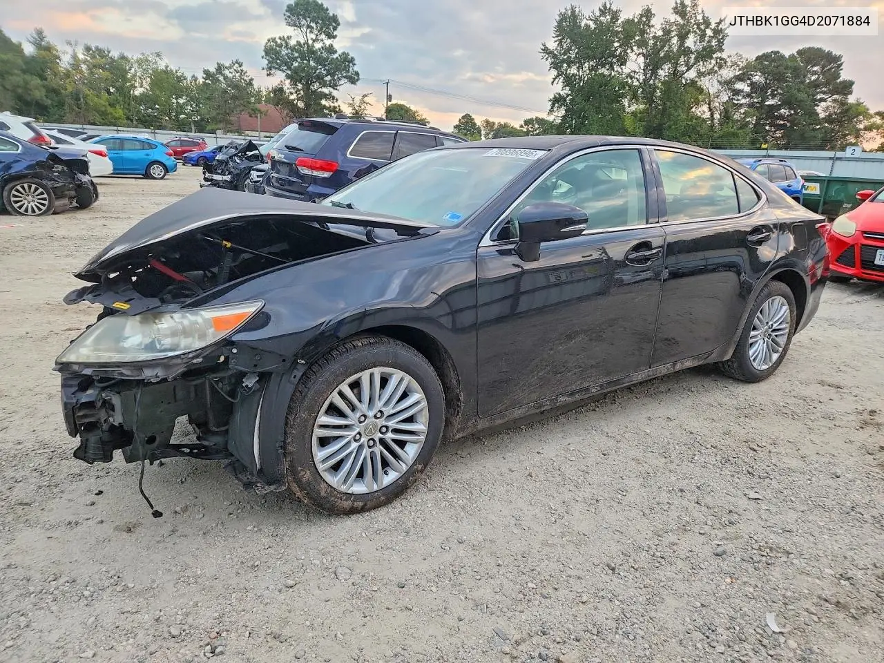 LEXUS ES 2013, VIN JTHBK1GG4D2071884