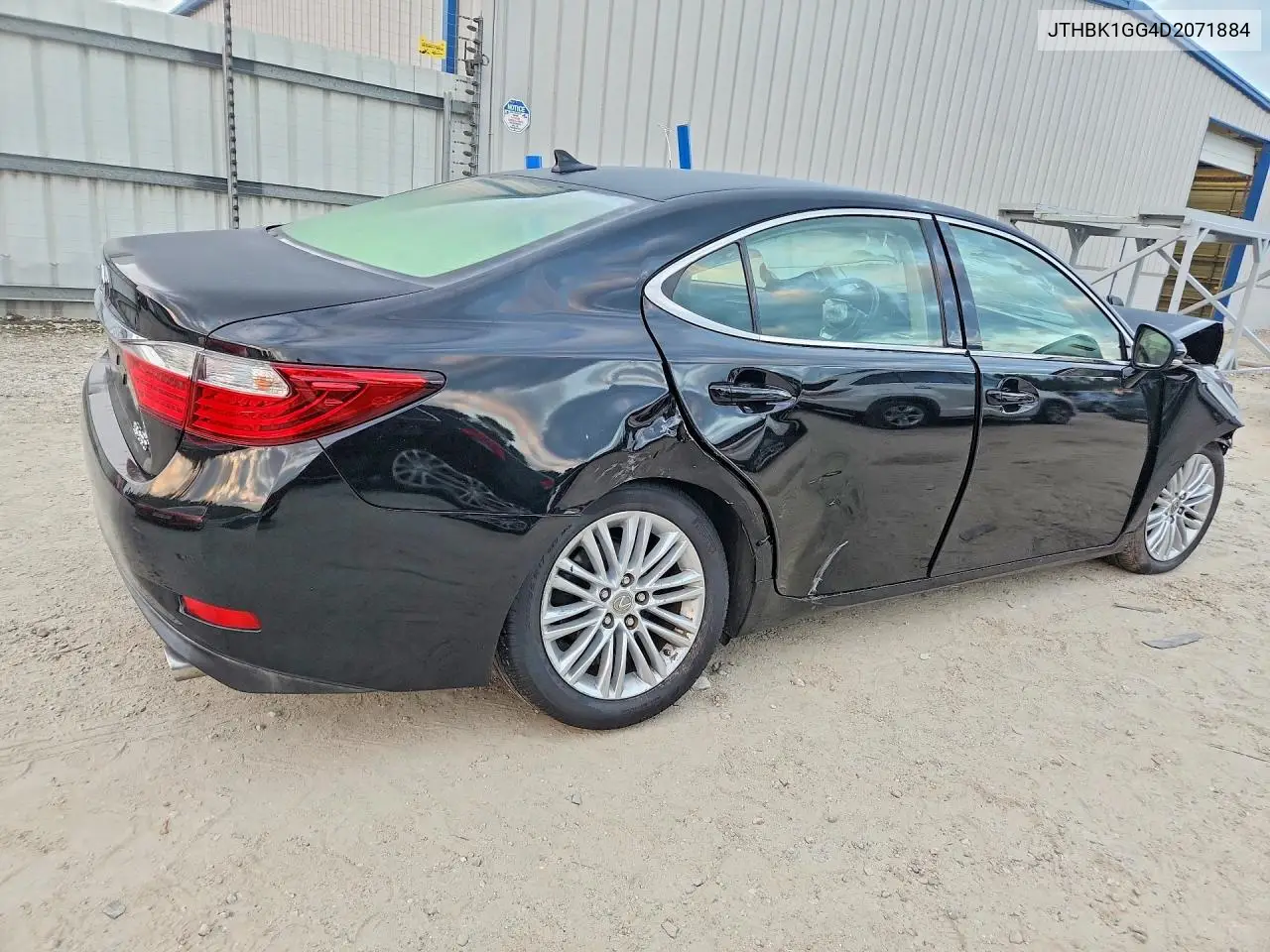 2013 LEXUS ES VIN JTHBK1GG4D2071884 — фото 3