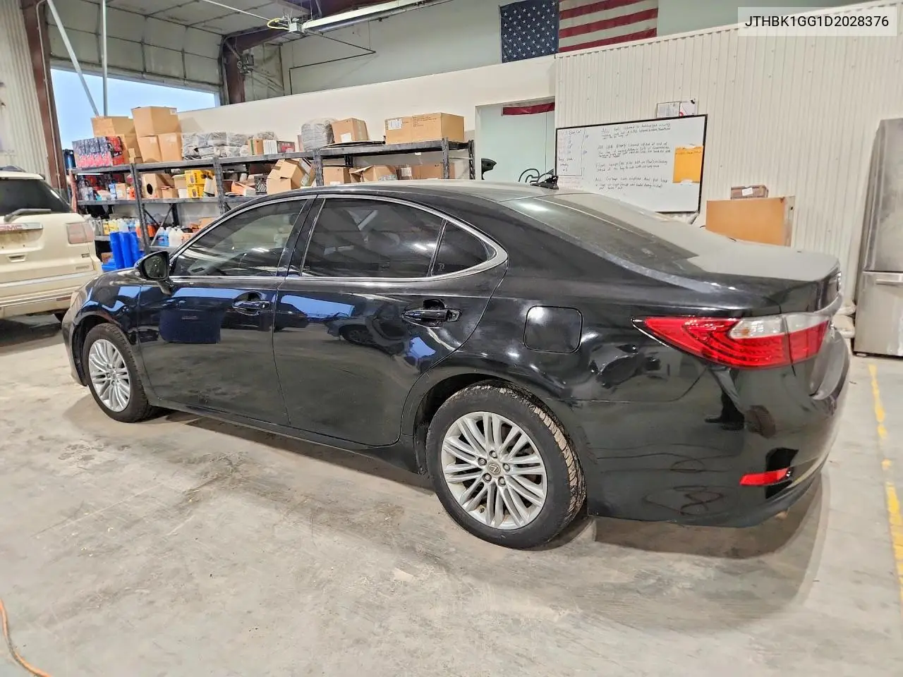 2013 LEXUS ES VIN JTHBK1GG1D2028376 — фото 2