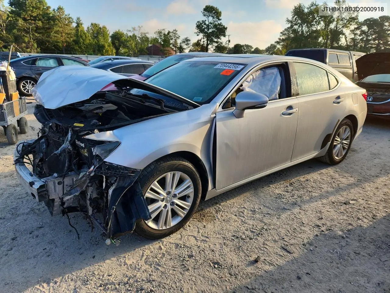 LEXUS ES 2013, VIN JTHBK1GG3D2000918
