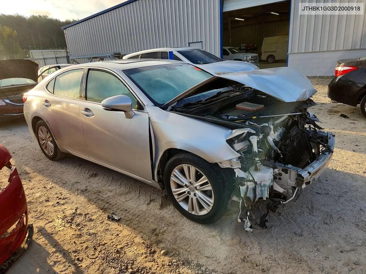 2013 LEXUS ES VIN JTHBK1GG3D2000918 — фото 4