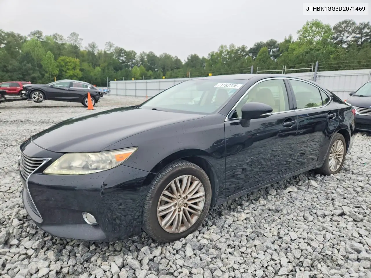 LEXUS ES 2013, VIN JTHBK1GG3D2071469