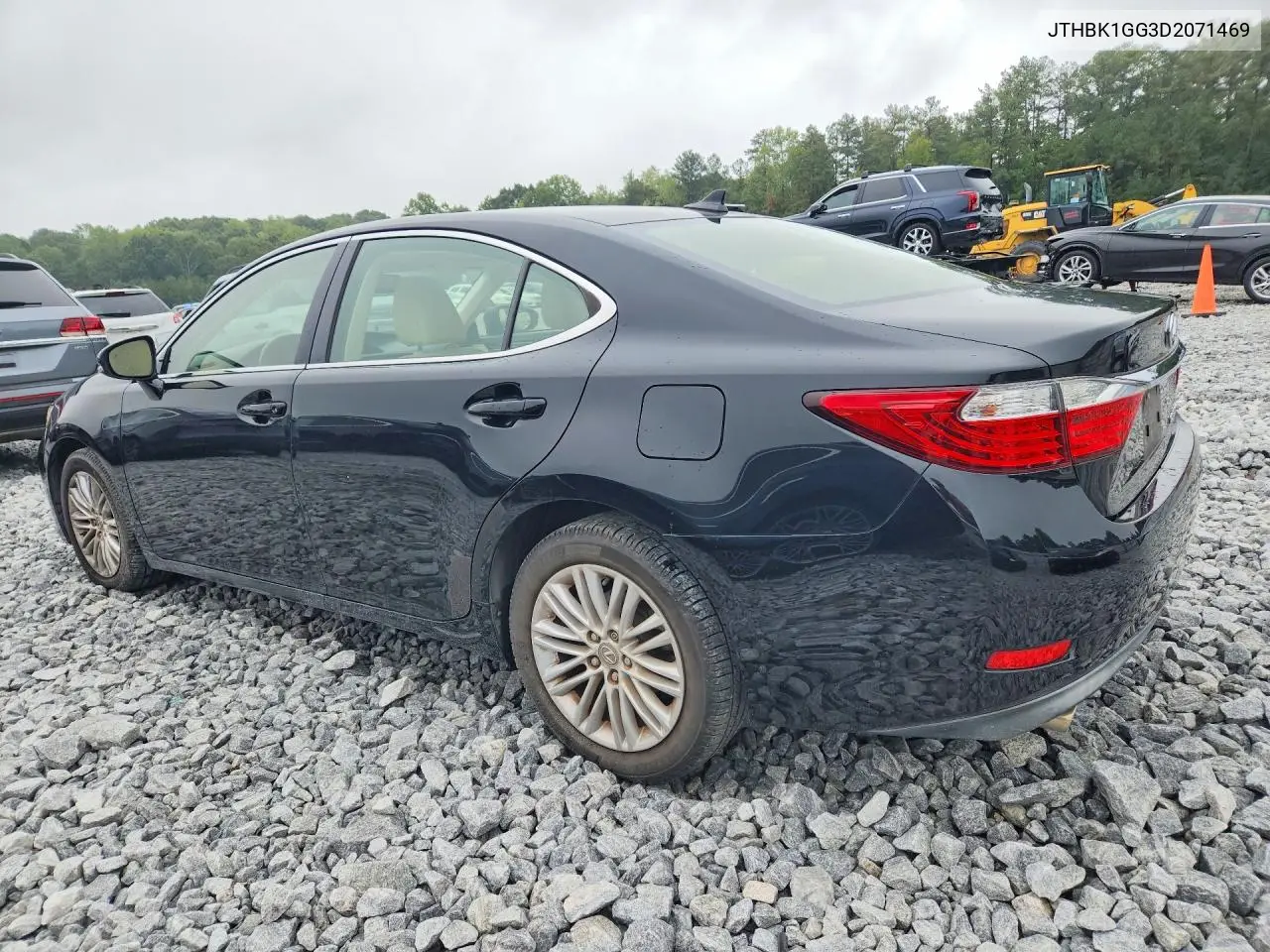 2013 LEXUS ES VIN JTHBK1GG3D2071469 — фото 2
