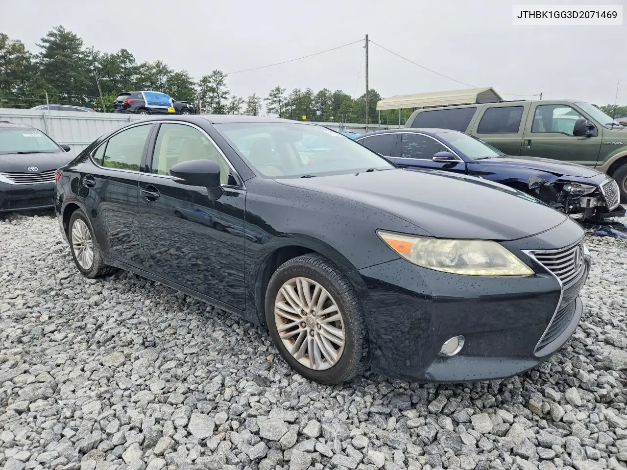 2013 LEXUS ES VIN JTHBK1GG3D2071469 — фото 4