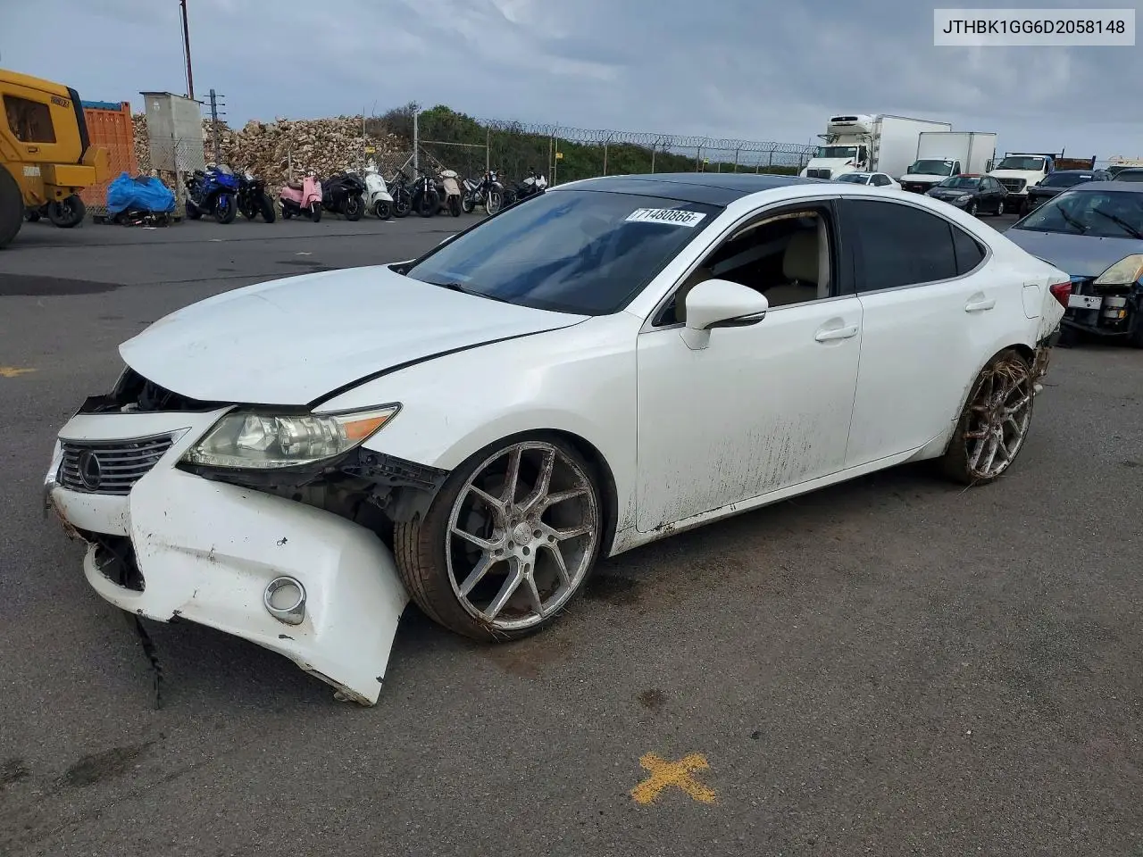 LEXUS ES 2013, VIN JTHBK1GG6D2058148