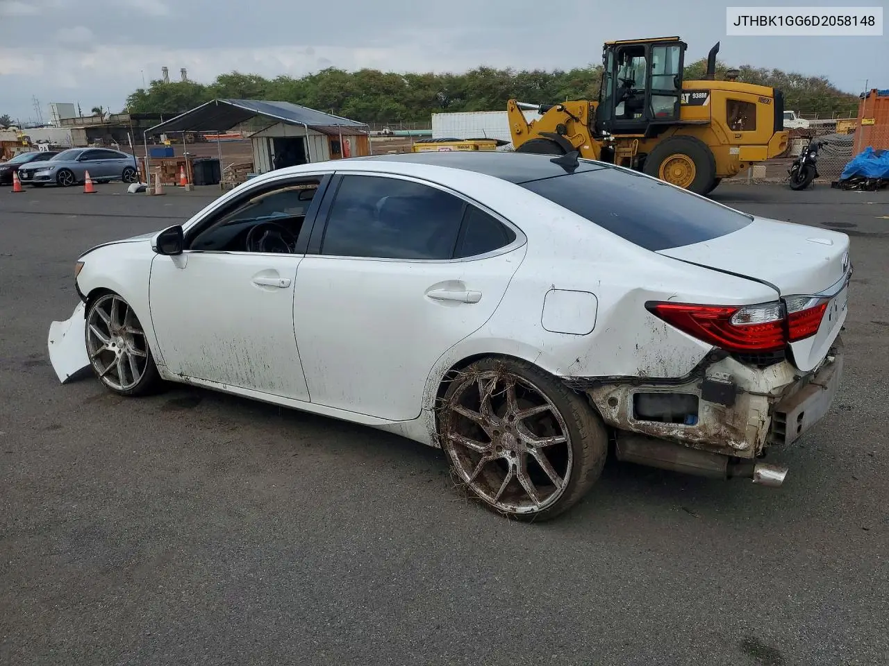2013 LEXUS ES VIN JTHBK1GG6D2058148 — фото 2