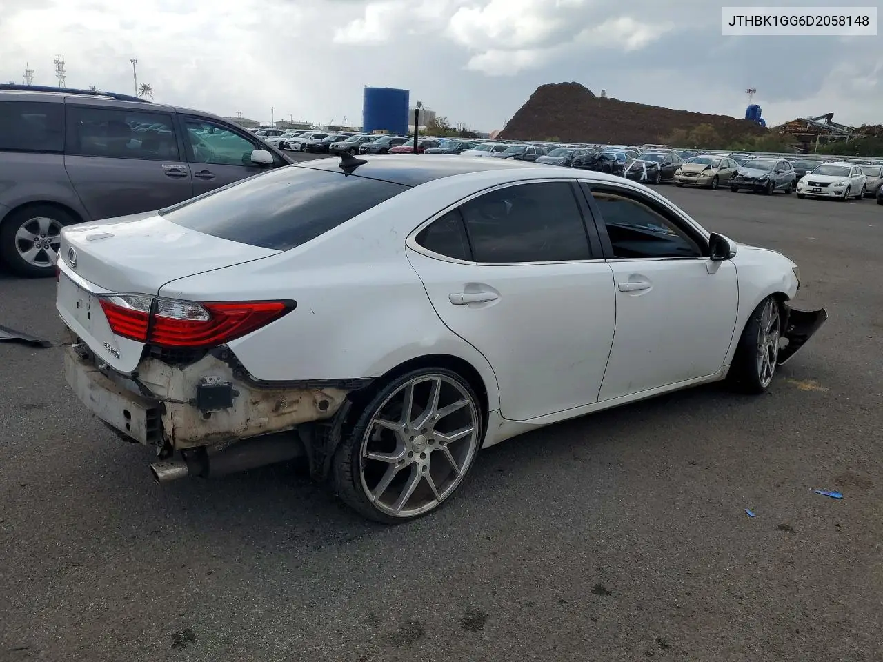 2013 LEXUS ES VIN JTHBK1GG6D2058148 — фото 3