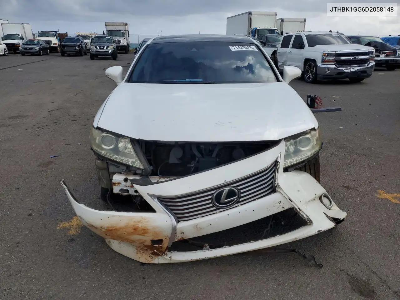 2013 LEXUS ES VIN JTHBK1GG6D2058148 — фото 5