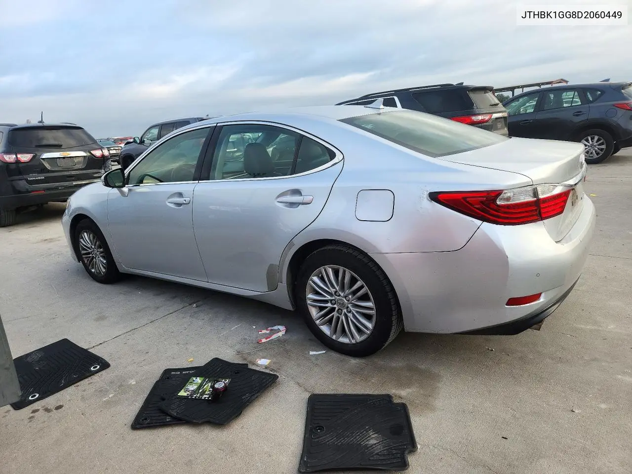 2013 LEXUS ES VIN JTHBK1GG8D2060449 — фото 2