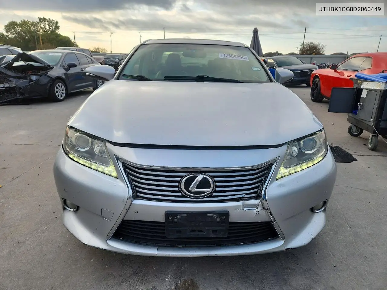 2013 LEXUS ES VIN JTHBK1GG8D2060449 — фото 5