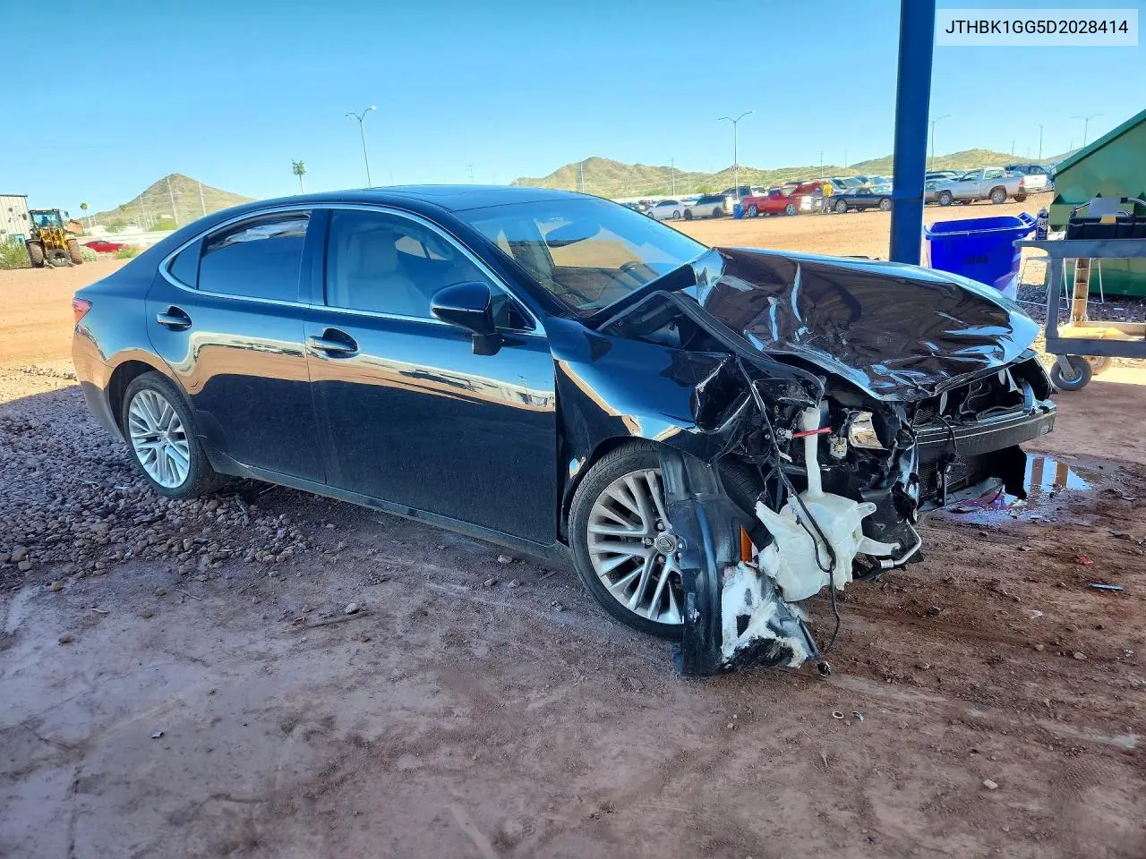 LEXUS ES 2013, VIN JTHBK1GG5D2028414