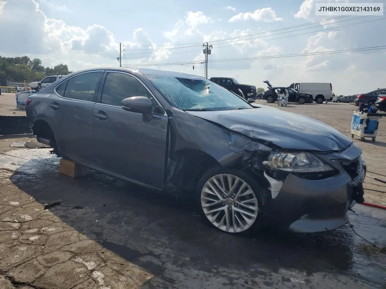 2014 LEXUS ES VIN JTHBK1GGXE2143169 — фото 4