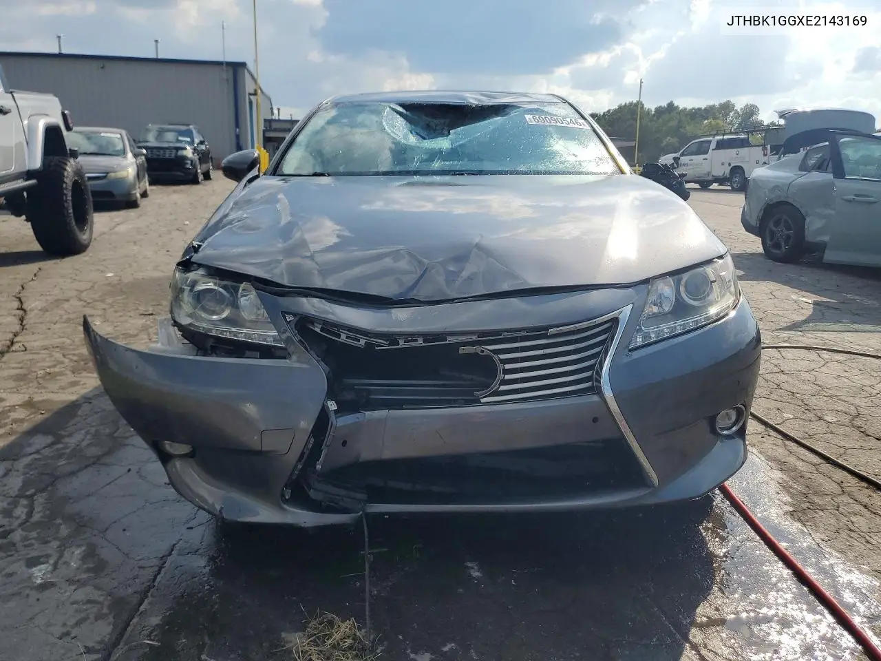2014 LEXUS ES VIN JTHBK1GGXE2143169 — фото 5