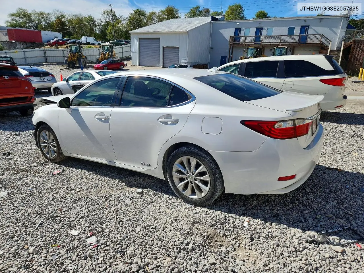 2014 LEXUS ES VIN JTHBW1GG3E2057335 — фото 2