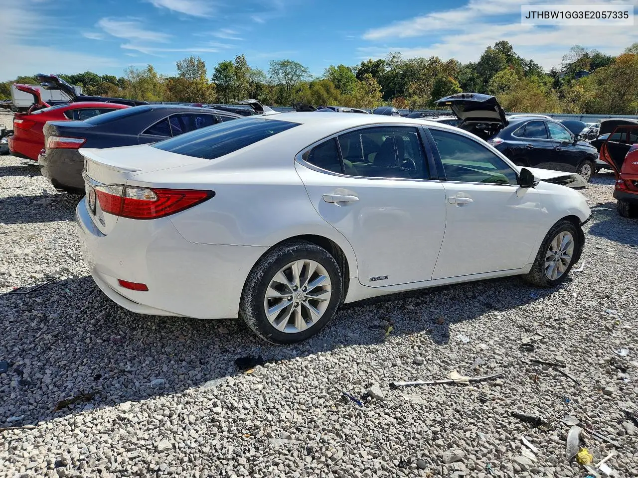 2014 LEXUS ES VIN JTHBW1GG3E2057335 — фото 3