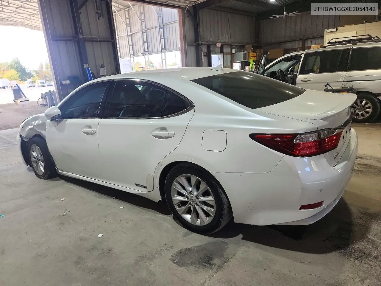 2014 LEXUS ES VIN JTHBW1GGXE2054142 — фото 2
