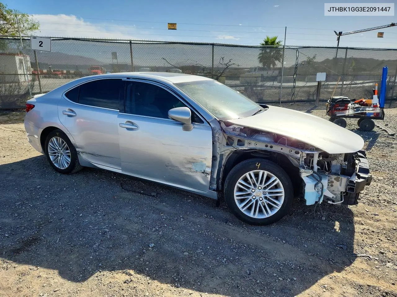 2014 LEXUS ES VIN JTHBK1GG3E2091447 — фото 4