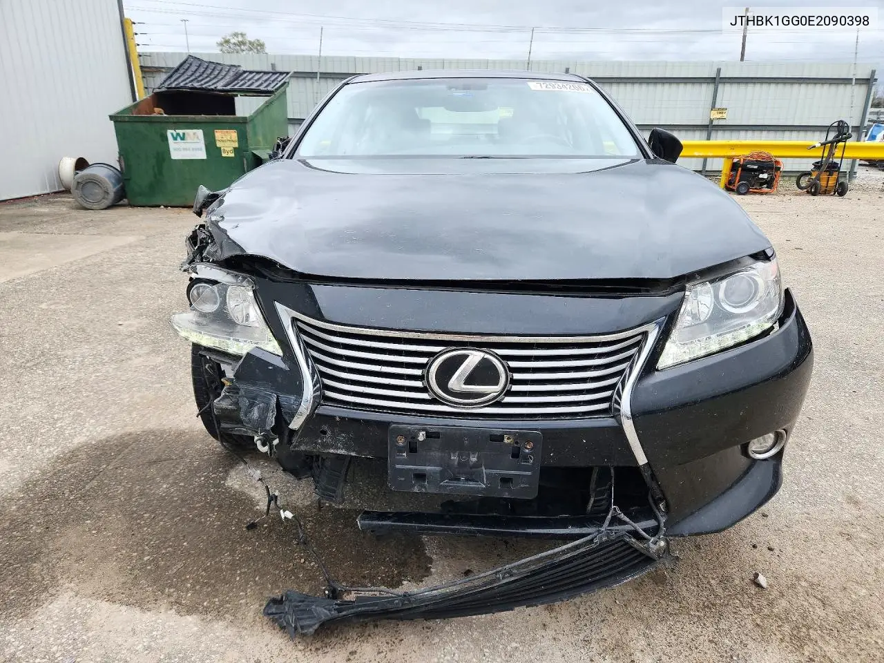 2014 LEXUS ES VIN JTHBK1GG0E2090398 — фото 5