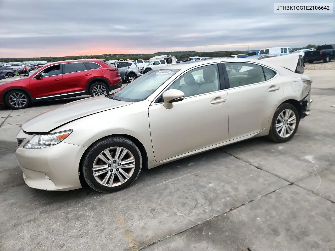 LEXUS ES 2014, VIN JTHBK1GG1E2106642