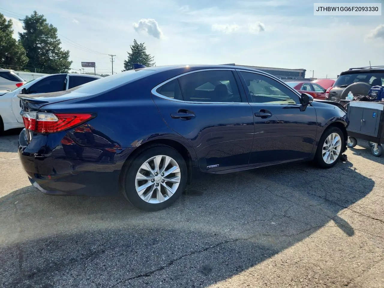 2015 LEXUS ES VIN JTHBW1GG6F2093330 — фото 3