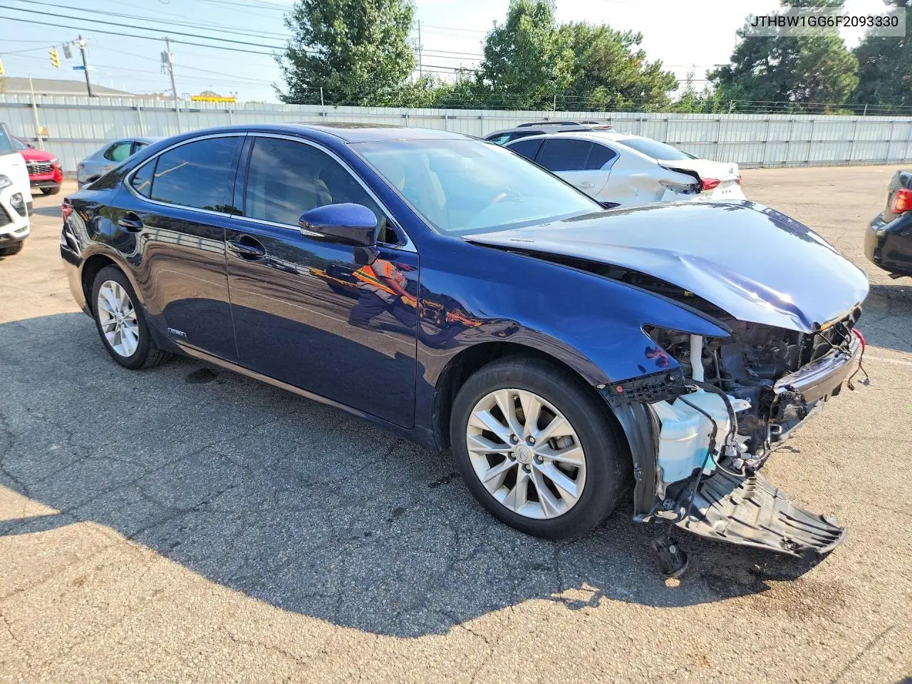 2015 LEXUS ES VIN JTHBW1GG6F2093330 — фото 4