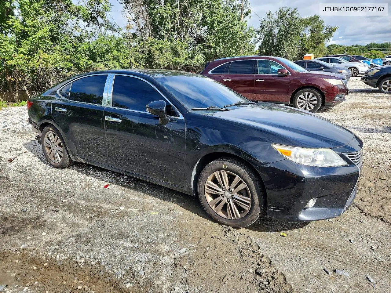 2015 LEXUS ES VIN JTHBK1GG9F2177167 — фото 4