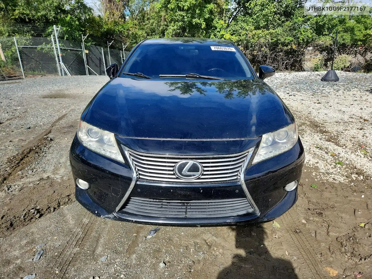 2015 LEXUS ES VIN JTHBK1GG9F2177167 — фото 5