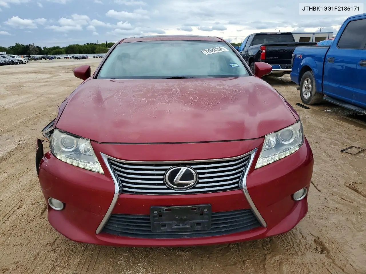 2015 LEXUS ES VIN JTHBK1GG1F2186171 — фото 5