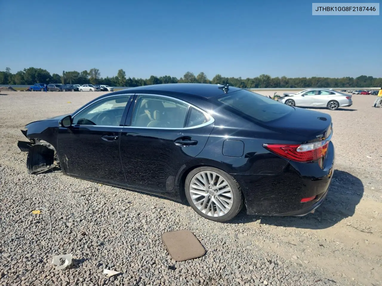 2015 LEXUS ES VIN JTHBK1GG8F2187446 — фото 2