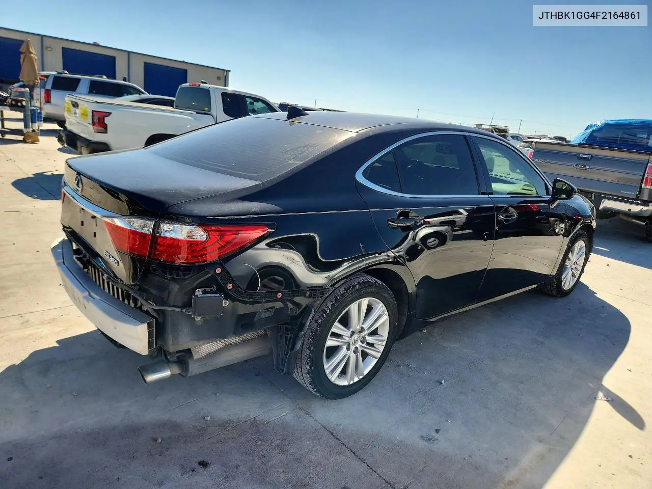2015 LEXUS ES VIN JTHBK1GG4F2164861 — фото 3
