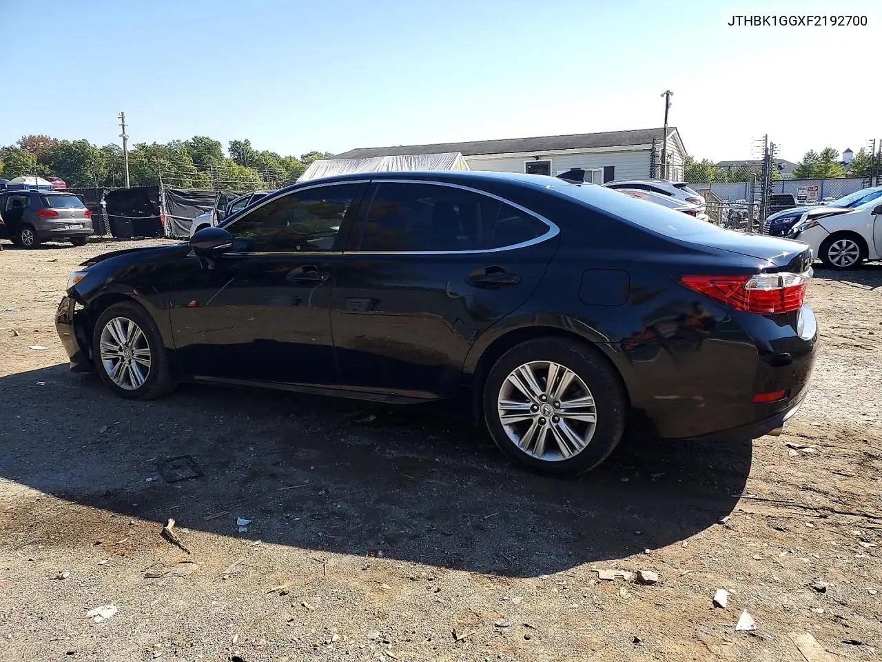 2015 LEXUS ES VIN JTHBK1GGXF2192700 — фото 2