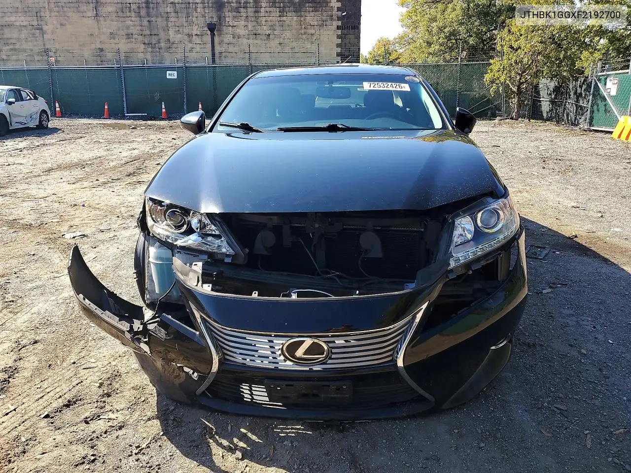 2015 LEXUS ES VIN JTHBK1GGXF2192700 — фото 5