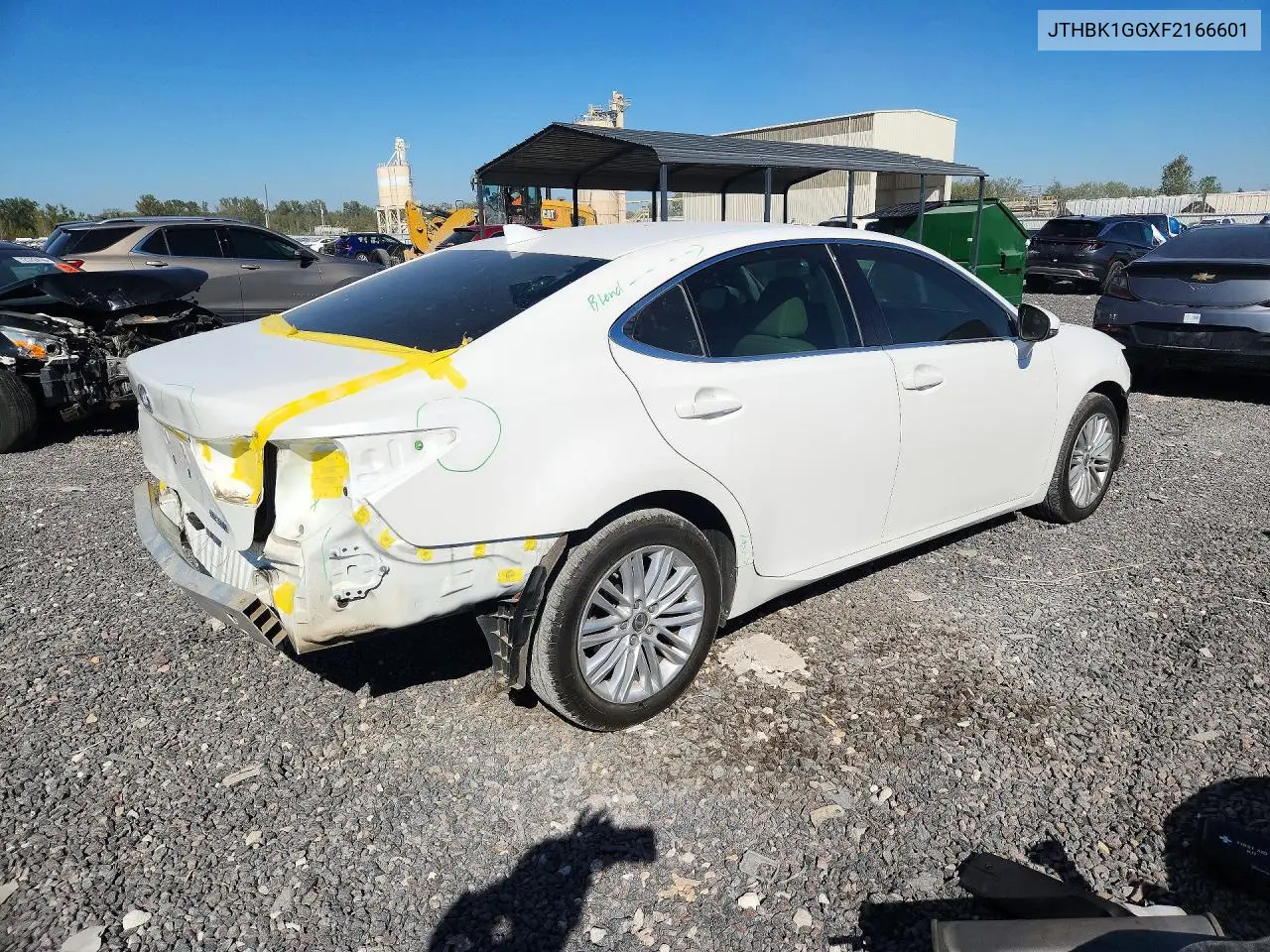 2015 LEXUS ES VIN JTHBK1GGXF2166601 — фото 3