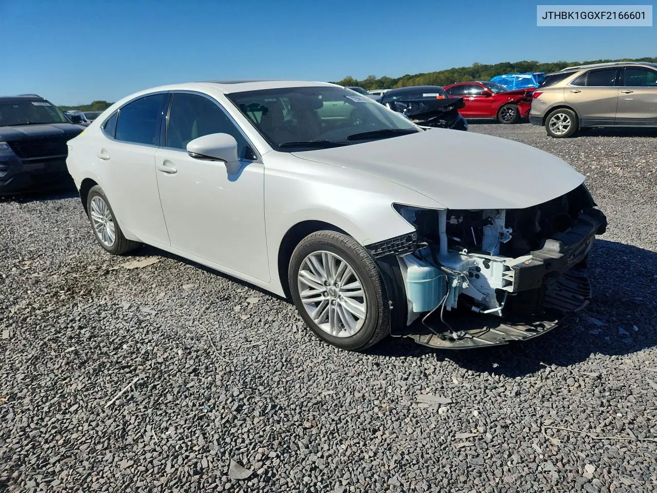 2015 LEXUS ES VIN JTHBK1GGXF2166601 — фото 4