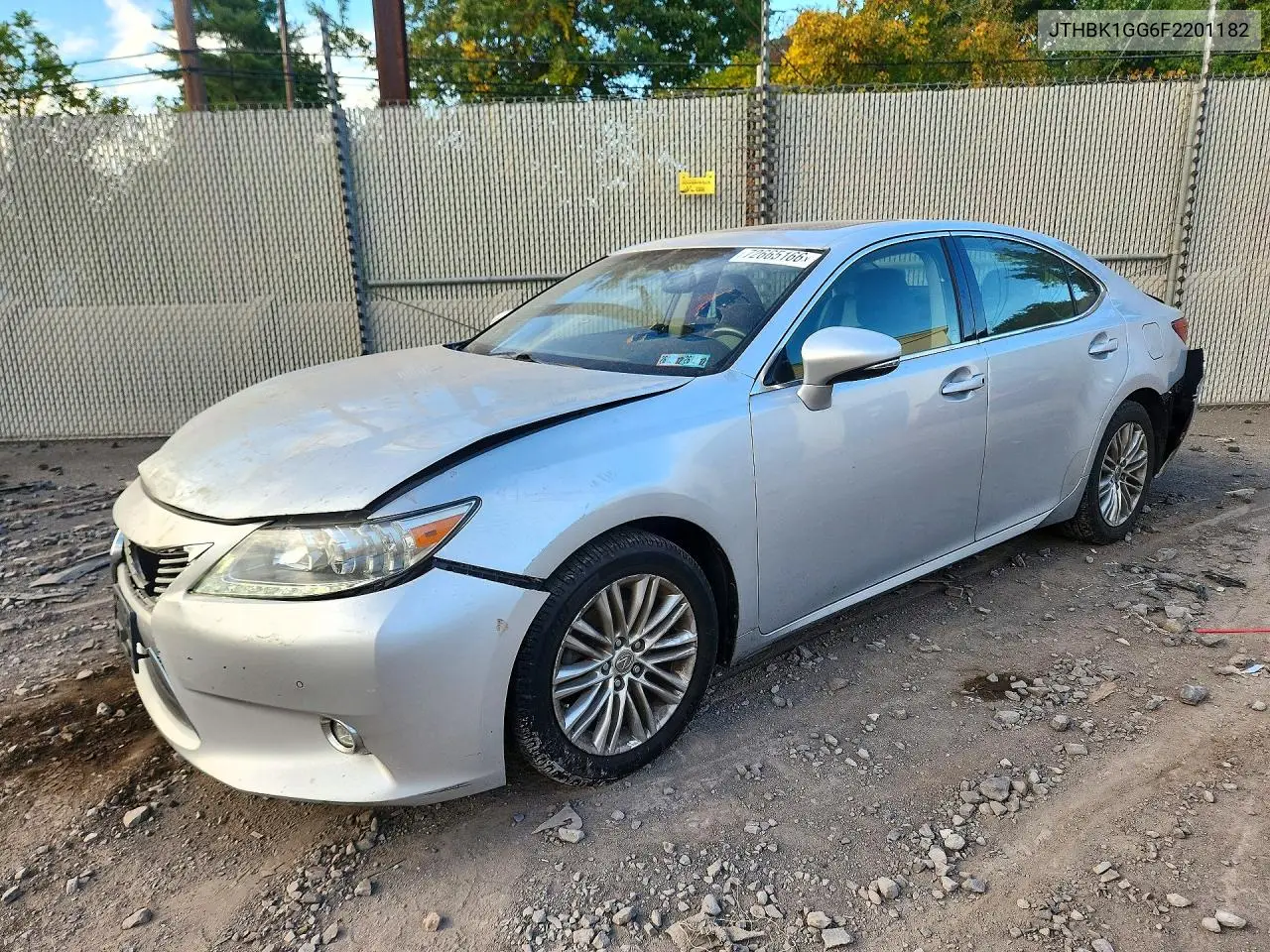 LEXUS ES 2015, VIN JTHBK1GG6F2201182