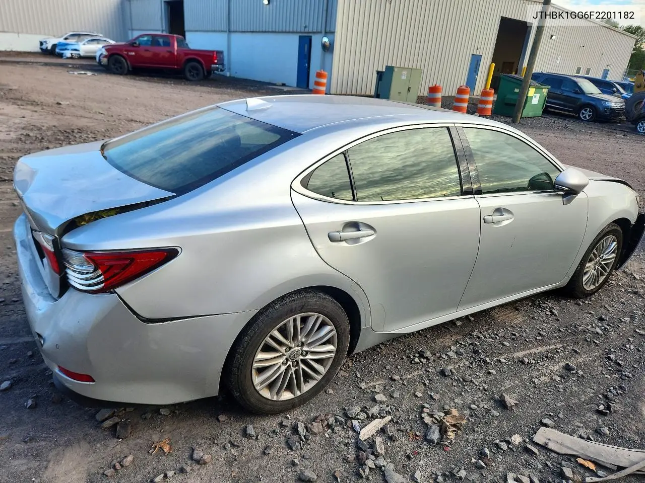 2015 LEXUS ES VIN JTHBK1GG6F2201182 — фото 3