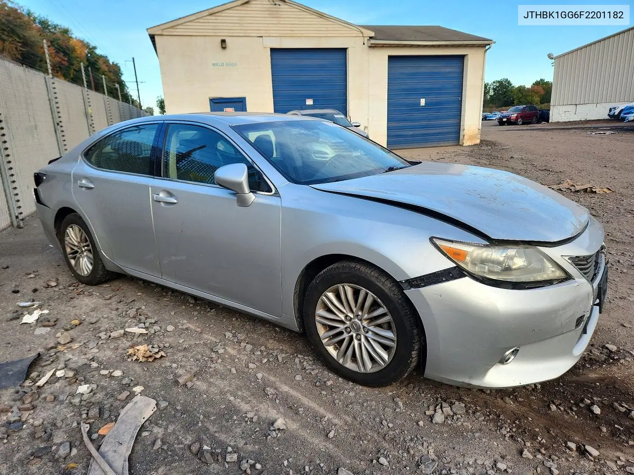 2015 LEXUS ES VIN JTHBK1GG6F2201182 — фото 4