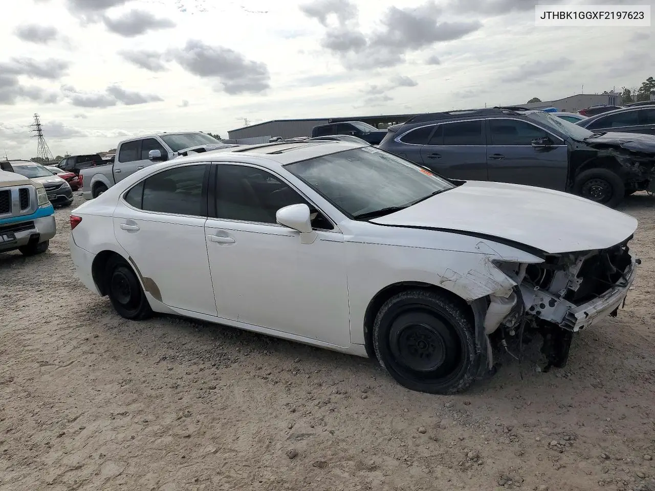 2015 LEXUS ES VIN JTHBK1GGXF2197623 — фото 4