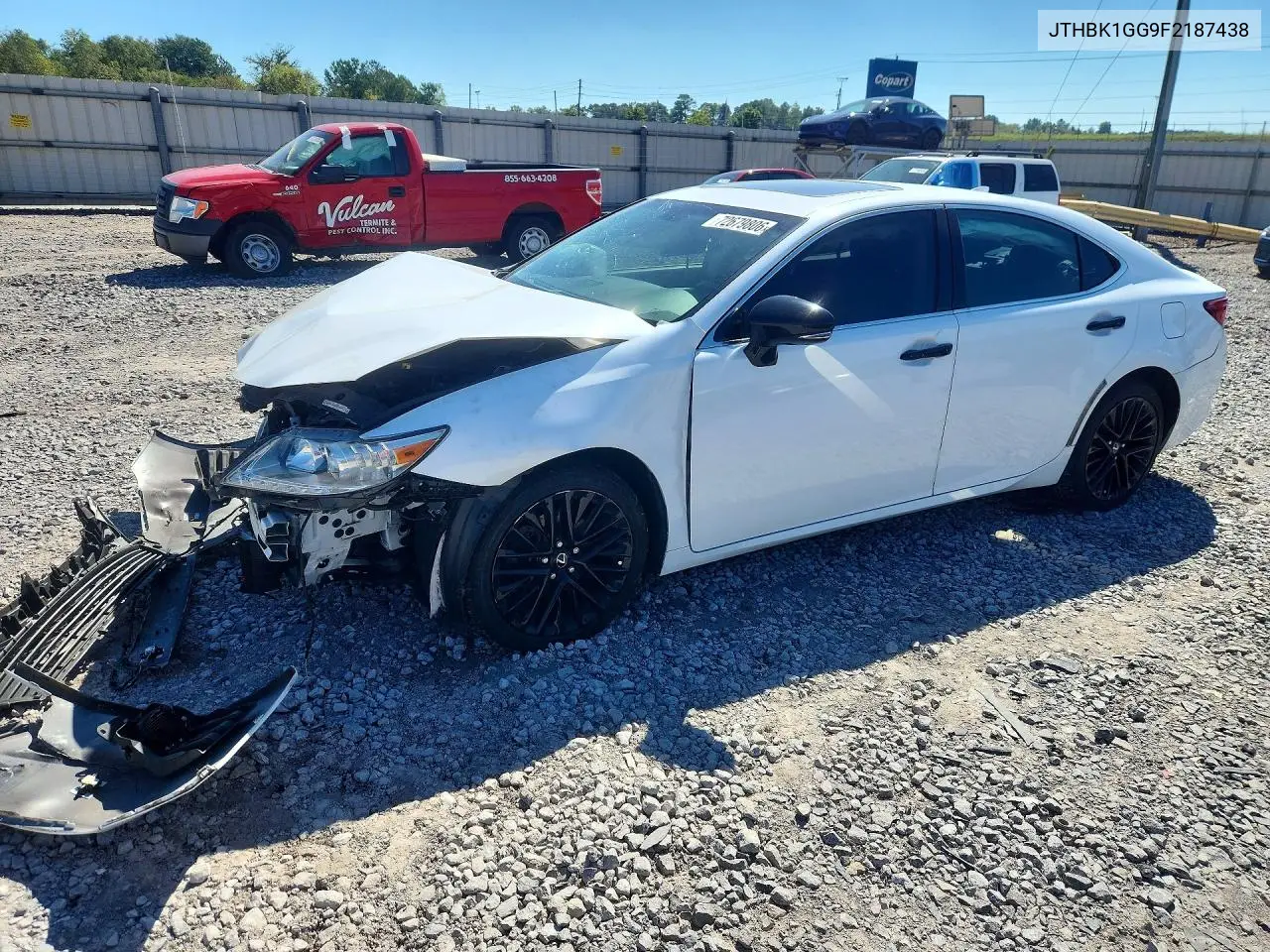 LEXUS ES 2015, VIN JTHBK1GG9F2187438
