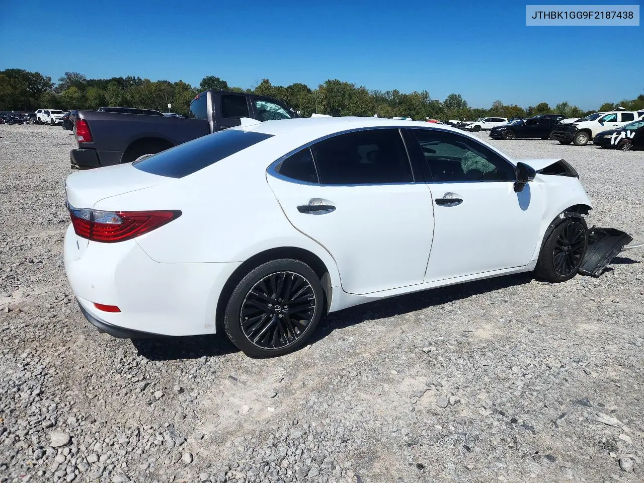 2015 LEXUS ES VIN JTHBK1GG9F2187438 — фото 3