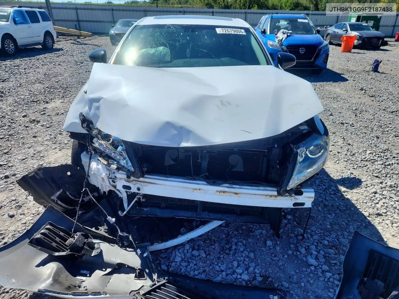 2015 LEXUS ES VIN JTHBK1GG9F2187438 — фото 5