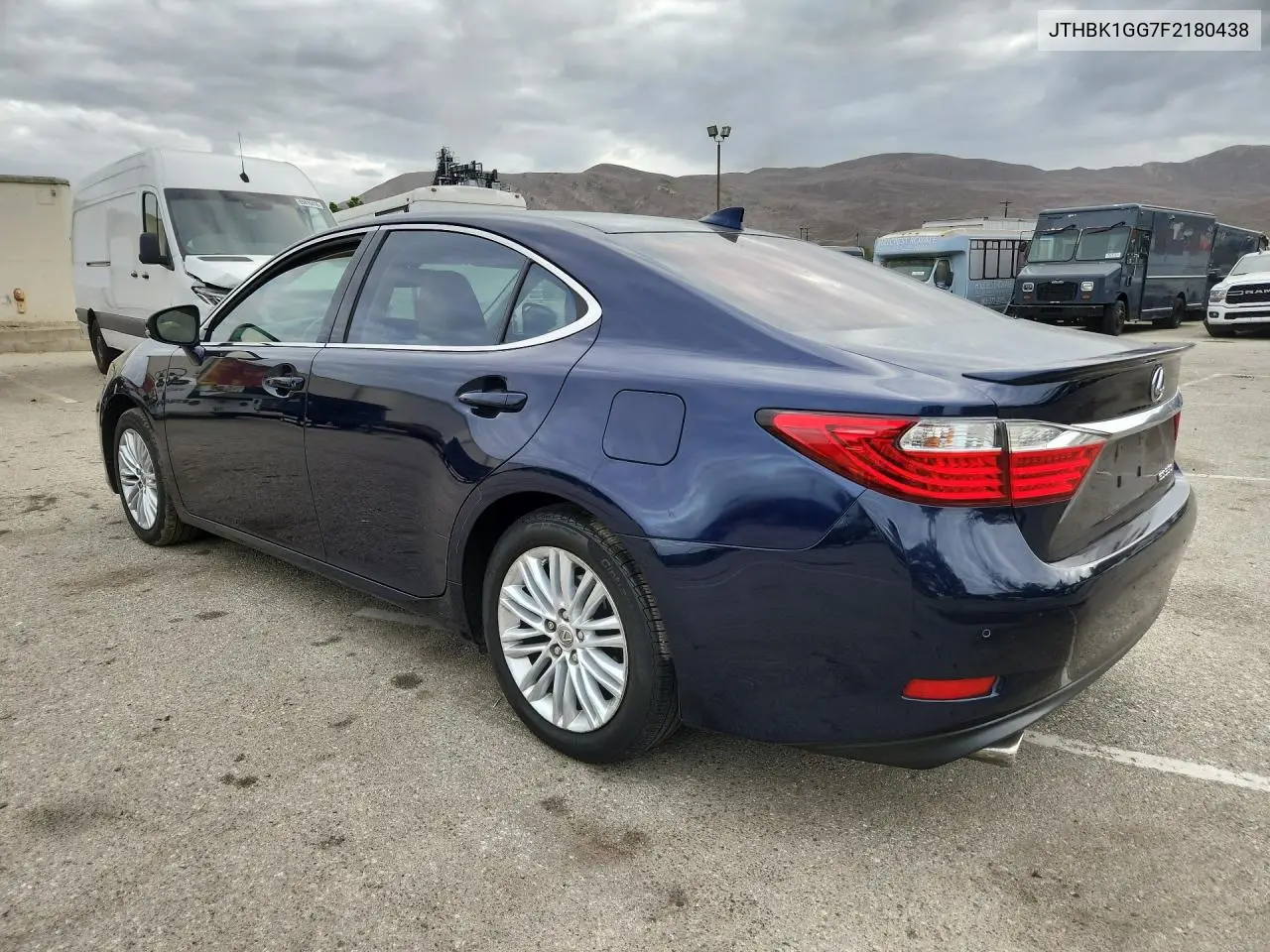 2015 LEXUS ES VIN JTHBK1GG7F2180438 — фото 2